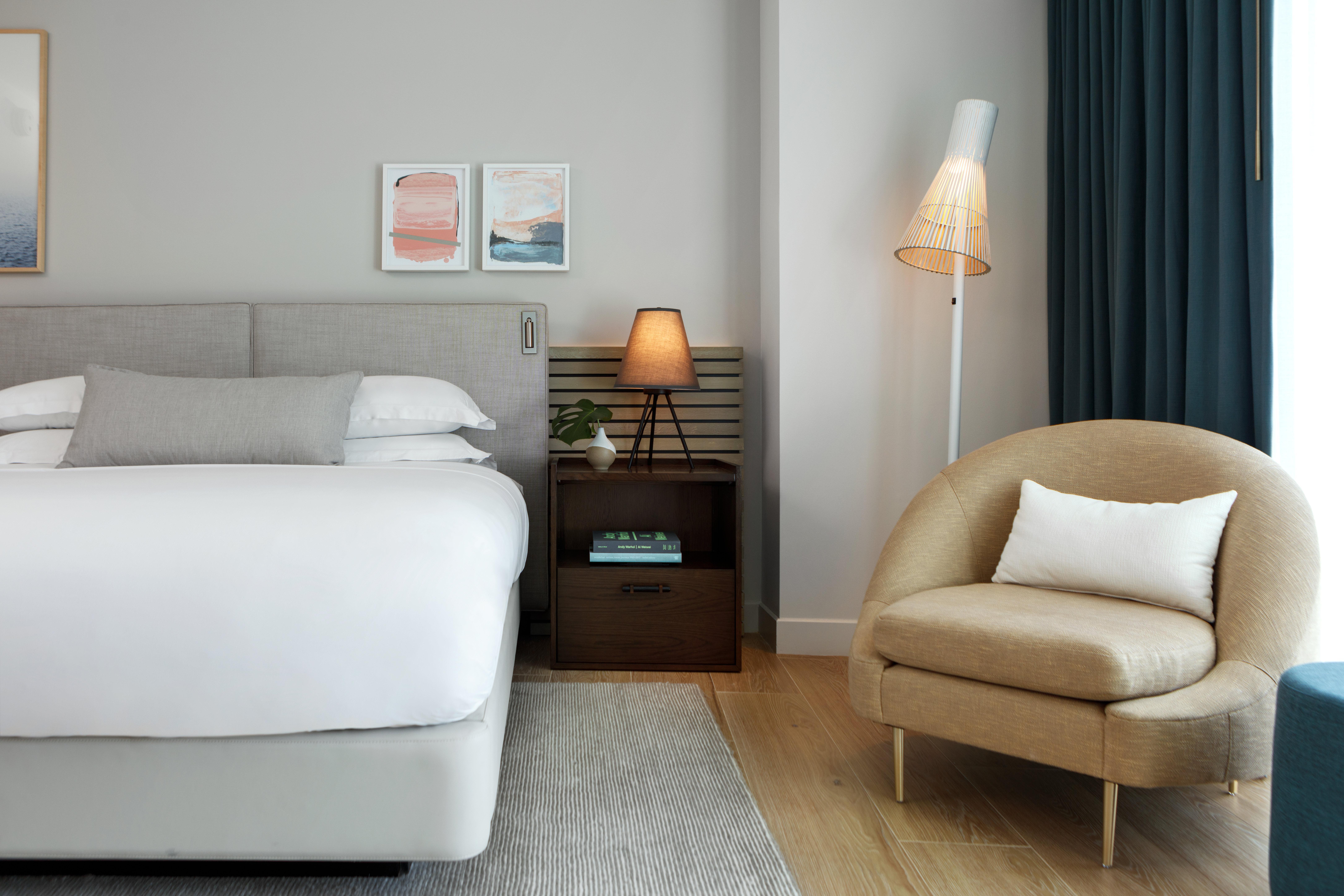 킴턴 에픽 호텔 마이애미 외부 사진 A bedroom at the London Edition
